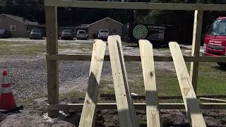 Fence installation gate installation charleston sc and surrounding lopezfenceservicesllccom [upl. by Wandy]