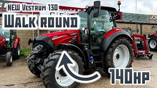 NEW Case IH Vestrum 130 active drive 8  walkround [upl. by Elenore]