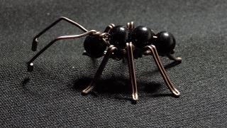 Hormiga de alambre tutorial wire ant tutorial [upl. by Elspet268]