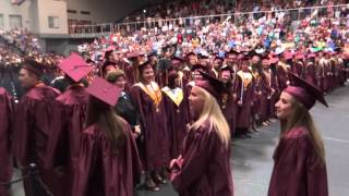 St Augustine High School Class of 2015 Pomp and Circumstance [upl. by Ydnarb950]