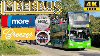 Imberbus 23A Gore Cross to Brazen Bottom Lavington New Zealand Farm Camp amp Imber MCV VolvoB5TL​ [upl. by Eniamej286]