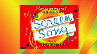 Screen Song Cartoon  Theme Song [upl. by Keyek]