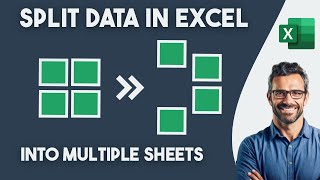 How to split data into multiple separated Worksheets in Excel [upl. by Oehsen]