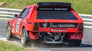 600Hp Lancia Delta S4  Onboard TwinCharged Group B Monster [upl. by Mailand]