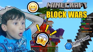 MINECRAFT PVP Block Wars Cubecraft Fun [upl. by Ava]