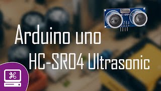 Arduino HCSR04 Ultrasonic sensor  How to read out Arduino Uno HCSR04 [upl. by Air]