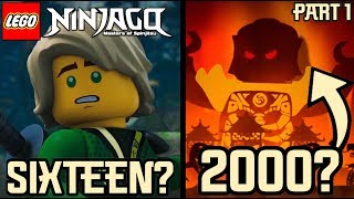 How Old Are Ninjago Characters  Part 1 [upl. by Nodnahs459]