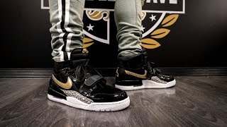 AIR JORDAN LEGACY 312  ON FOOT [upl. by Siwel218]