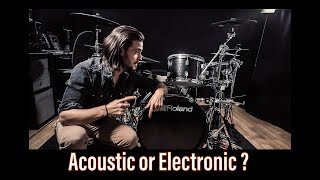 Roland VAD 506 Vdrums Acoustic Design REVIEW DEMO amp SOUND [upl. by Ajnin108]