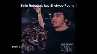 Sinio Vs Shehyee Round 1 Rebuttals [upl. by Clein]