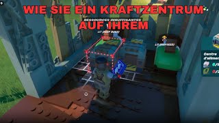 WIE SIE EIN KRAFTZENTRUM AUF IHREM FORTNITE WORLD LEGO Power Center BAUEN TUTORIAL [upl. by Culosio]