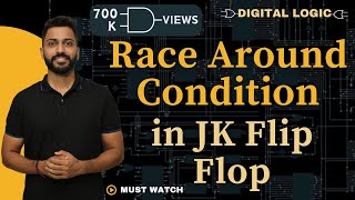 Race Around Condition  Race 🏎🏎Condition in JK flip flop [upl. by Anabel]