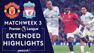 Manchester United v Liverpool  PREMIER LEAGUE HIGHLIGHTS  8222022  NBC Sports [upl. by Carolin]