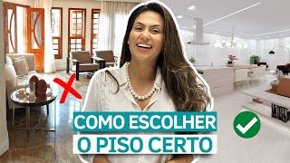 TUDO O QUE VOCÊ PRECISA SABER SOBRE PISOS [upl. by Notlef]