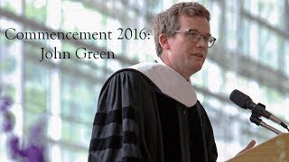 Kenyon College John Green Commencement Address [upl. by Balkin919]