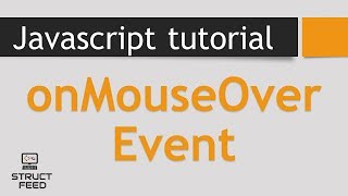 JavaScript onmouseover Event [upl. by Jeffers995]