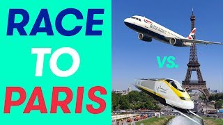 Eurostar vs British Airways Racing from London to Paris [upl. by Atse231]