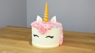 GÂTEAU LICORNE   UNICORN CAKE [upl. by Seuqram551]