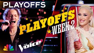 The Best Performances from the Final Week of Playoffs  The Voice  NBC [upl. by Esorlatsyrc]