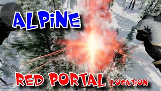 ALPINE EASTER EGG RED AETHER PORTAL LOCATION amp PATH OUTBREAK COLD WAR ZOMBIES SEASON 4 [upl. by Baese]