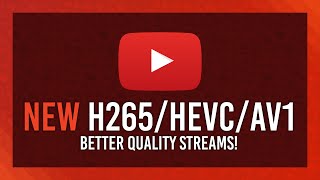 NEW AV1HEVC Support for Streams Higher Quality FREE for Streamers [upl. by Oludoet153]