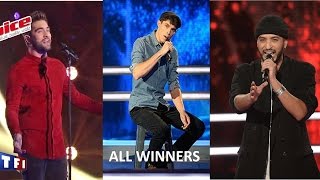 Tous les vainqueurs All Winners  The Voice France [upl. by Doti]