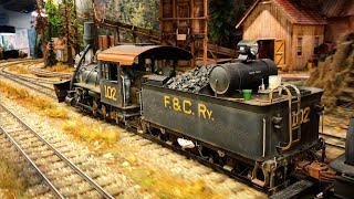 One Of The Best and Most Detailed Model Railroad Layout With Steam Trains in the World 4K UHD [upl. by Eelrac395]