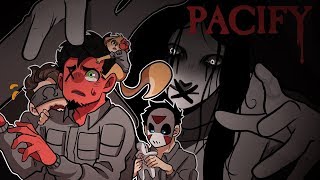 THE SCARIEST COOP GAME EVER  Pacify w H2O Delirious Ohm amp Squirrel [upl. by Aisorbma417]