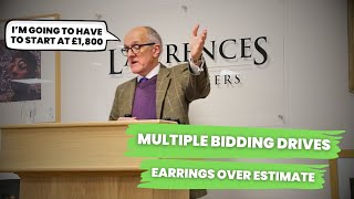 Multiple Bidders DRIVE Earrings OVER Estimate [upl. by Jarret]