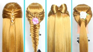 Acconciature FACILI e VELOCI ⏰💥 alla portata di tutti parte 4  Quick and Easy hairstyles [upl. by Lane]