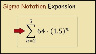 Sigma Notation How to Read Example [upl. by Sosthena]