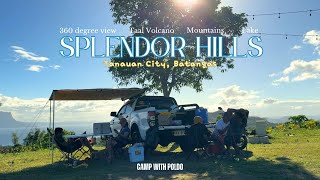 SPLENDOR HILLS TANAUAN CITY BATANGAS  360 DEGREE VIEW  CAR CAMPING  ASMR SOUND OF NATURE [upl. by Inman249]