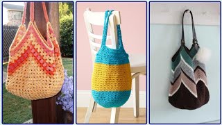 Most Amazing Crochet Handbag 👜  Knitted Patterns  Crochet Purse [upl. by Alue73]