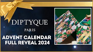 DIPTYQUE ADVENT CALENDAR REVEAL 2024 [upl. by Giustina]