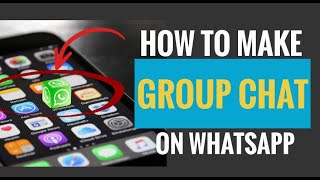 How to Make Group Chat on WhatsApp 5 Simple Steps [upl. by Uy]