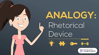 Analogy Rhetorical Device [upl. by Nyllij]