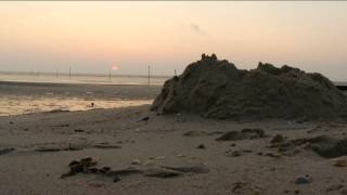 Sommeranfang Sonnenaufgang über der Nordsee bei Hooksiel [upl. by Emera258]