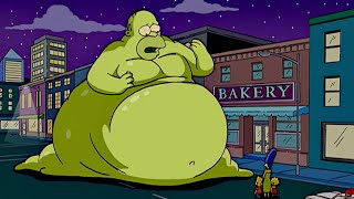 Meet Gelatinous Homer Blob Homer TS S18E04 [upl. by Radack718]