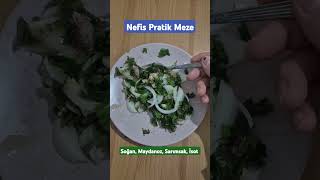 Çok Pratik Çok Leziz Meze yemektarifleri food meze isot [upl. by Allecnirp]