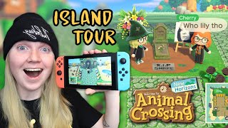 MY ANIMAL CROSSING ISLAND TOUR [upl. by Halivah316]