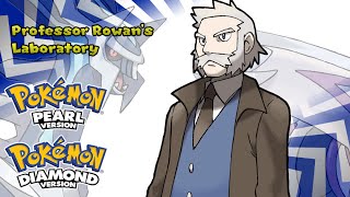 Pokémon Diamond Pearl amp Platinum  Prof Rowan Laboratory Music HQ [upl. by Elman]