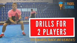 5 Top Padel Drills for 2 Players Movement amp Consistency [upl. by Hercule]