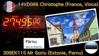 Estonie Parnu 14VD066 Christophe amp 304EK255 Soriu [upl. by Jessika477]