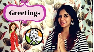 How to Greet People  Greetings in Hindi [upl. by Virgel]