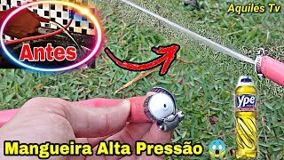 Como Fazer Mangueira de Alto Pressão Caseiro versão 3 [upl. by Ahselak459]