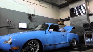 1974 Volkswagen Karmann Ghia dyno run [upl. by Jud600]