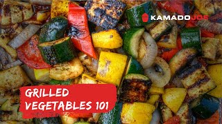 Grilled Vegetables 101  Chef Eric Recipe [upl. by Noxid]