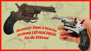 RESTAURATION DUN REVOLVER LEFAUCHEUX ANNÉES 1860 [upl. by Sessilu]