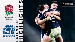 England v Scotland  EXTENDED Highlights  Historic Scotland Victory  Guinness Six Nations 2021 [upl. by Netnerb]