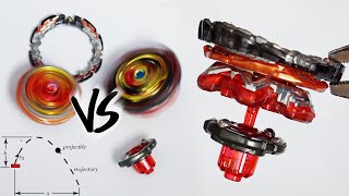 DOUBLE PROJECTILE BEYBLADE amp Venom Diabolos VnBl VS Perfect Phoenix 10Fr BATTLE Beyblade Burst [upl. by Marty]